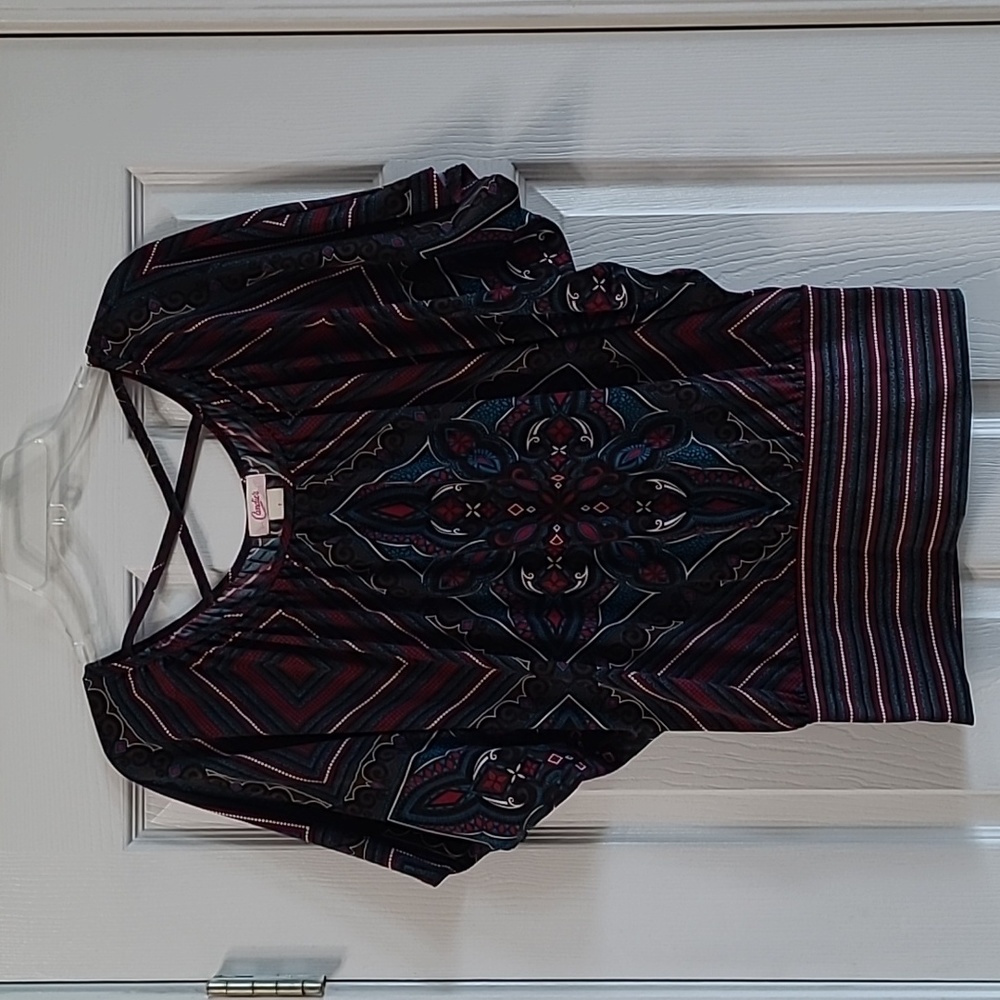 Candie's Scoop Neck Top - Sz L